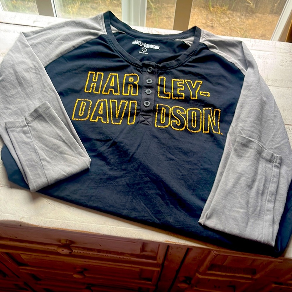 🏍️ HARLEY DAVIDSON • LONG SLEEVE TEE•🏍️
